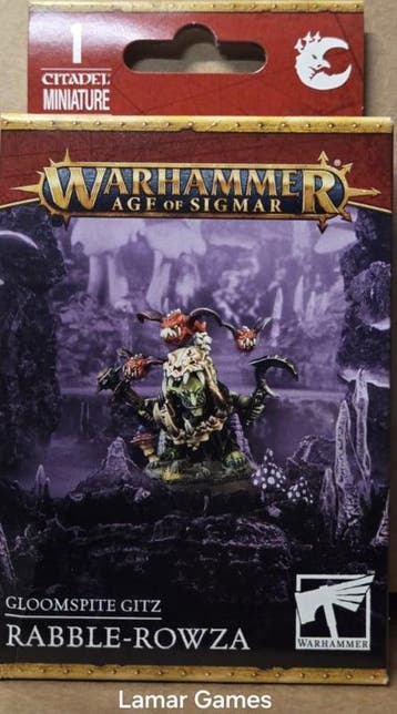 Gloomspite Gitz Rabble-Rowza (Warhammer Age of Sigmar nieuw), Hobby en Vrije tijd, Wargaming, Ophalen of Verzenden, Nieuw