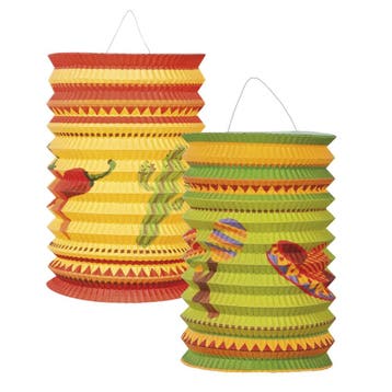 Mexicaanse Lampionnen papier, Hobby en Vrije tijd, Feestartikelen, Ophalen of Verzenden, Nieuw