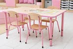 Stoelen/stoeltjes (hout/metaal)  in 5 maten en 8 kleuren, Kinderen en Baby's, Ophalen of Verzenden, Nieuw, Overige typen
