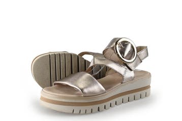 Gabor Sandalen in maat 38 Goud, Overige kleuren, Verzenden, Gabor, Sandalen of Muiltjes