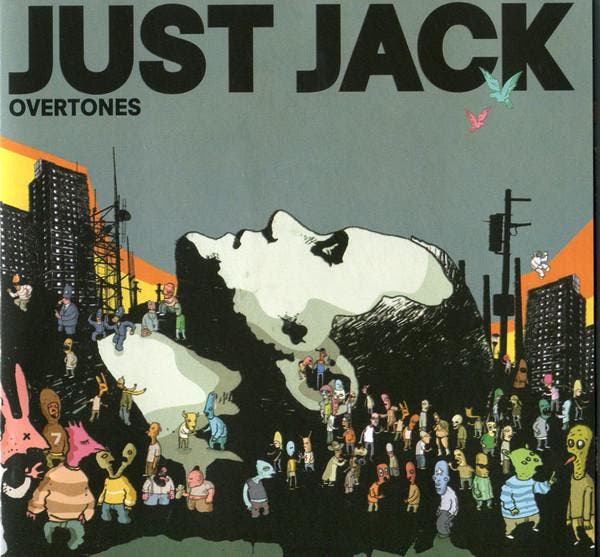 cd - Just Jack - Overtones, Cd's en Dvd's, Cd's | Overige Cd's, Zo goed als nieuw, Verzenden