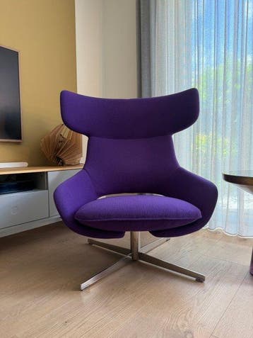 Artifort - Patrick Norguet - Fauteuil - KALM - Viscose, Wol,, Antiek en Kunst