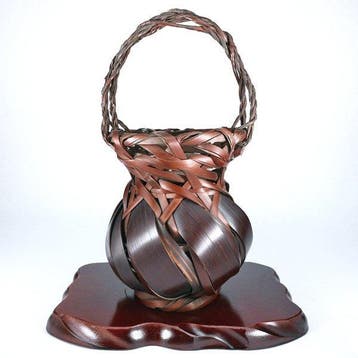 Mand - Bamboe - Sculpturale Hanakago