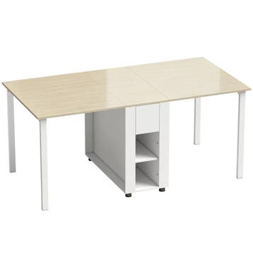 Klaptafel Voor 6 Personen, 168 Cm Grote Uitschuifbare Eettaf, Verzenden, Nieuw