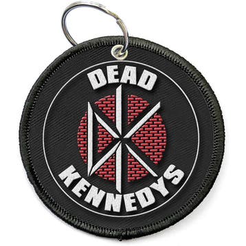 Dead Kennedys Circle Logo Patch Keychain off. merchandise, Ophalen of Verzenden, Nieuw, Gebruiksvoorwerp