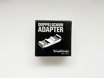 Voigtländer Rare Voigtländer double-shoe adapter (double