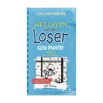 Het Leven van een Loser: Geen Paniek! - Jeff Kinney - 2 cd -, Boeken, Verzenden, Gelezen, Jeff Kinney