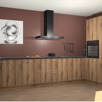 Goud Eiken keuken Khao Lak 73153, Verzenden, Nieuw