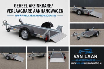 Nieuw Geheel afzinkbare verlaagbare aanhangwagen aanhanger, Ophalen, Nieuw