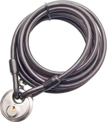 Staalkabel met discus 7.5 meter Terraskabel, Verzenden, Nieuw