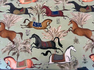 GCFabrics – Cavalli Reali nel Giardino delle Palme –, Antiek en Kunst