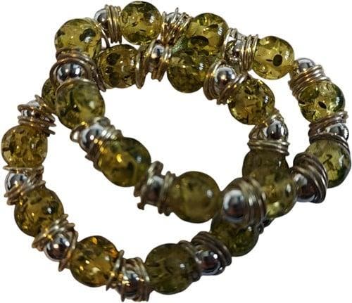 Corsage Polscorsage-armband Raz-Ma-Tazz Groen 7 cm, Hobby en Vrije tijd, Knutselen, Nieuw, Ophalen of Verzenden