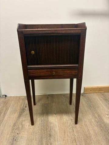 Kast - Hout - Biedermeier leeslamp