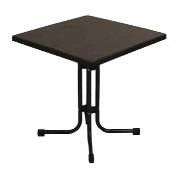 Vierkante opklapbare tafel | 70x70 cm | Antharaciet, Verzenden, Nieuw in verpakking