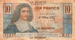 Réunion La Reunion Pick 42 10 Francs Colbert No Date (1947), Verzenden
