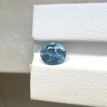 1 pcs Blauw Saffier - 2.54 ct - International Gemological, Sieraden, Tassen en Uiterlijk, Edelstenen, Nieuw