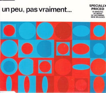 cd single - Various - Un Peu, Pas Vraiment..., Cd's en Dvd's, Cd Singles, Verzenden, Zo goed als nieuw, Jazz en Blues