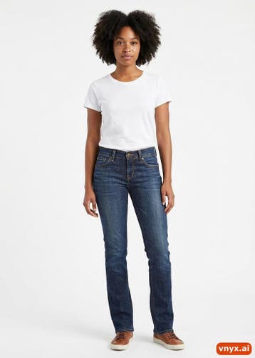 Levis Jeans Dames maat WW26 / L33 Blauw Vintage, Ophalen of Verzenden, Nieuw
