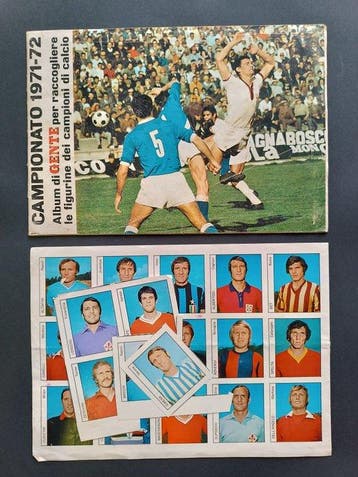 Gente Campionato 1971-72 - Album di Gente con Figurine, Nieuw