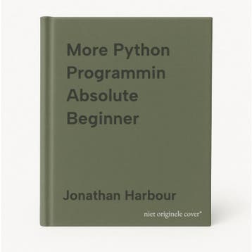More Python Programmin Absolute Beginner - Jonathan Harbour, Verzenden, Gelezen, Jonathan Harbour