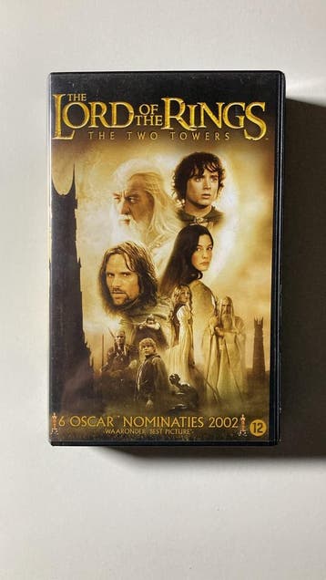 THE LORD OF THE RINGS THE TWO TOWERS (VHS), Verzenden, Gebruikt