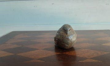 P. Chenet - Beeld, Vogel - 5 cm - Brons