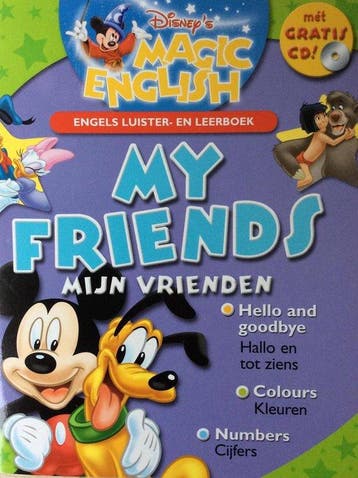 My friends /mijn vrienden / Disneys magic English - Disney, Verzenden, Zo goed als nieuw, Disney