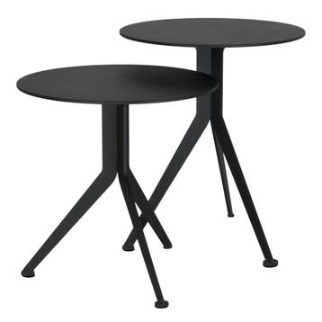 Spinder Design Daley High bijzettafel 45 cm hoog - zwart, Verzenden, Nieuw
