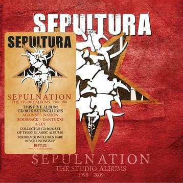 cd - sepultura - Sepulnation - The Studio Albums 1998 ? 2..., Verzenden, Zo goed als nieuw