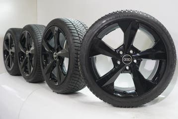 Audi A3 S3 8Y 8V 18 inch velgen Dunlop Winterbanden Originee, 18 inch, Gebruikt, Velg(en), Winterbanden