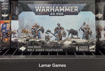 Space Wolves Wolf Guard Headtakers (Warhammer Nieuw), Ophalen of Verzenden, Zo goed als nieuw