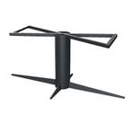 Stalen tafelonderstel zwart kolom 140 bij 73 cm en hoogte 73, Ophalen of Verzenden, Nieuw