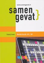 Samengevat Havo/VWO Nederlands 3F/4F, Boeken, Schoolboeken, Verzenden, Nieuw
