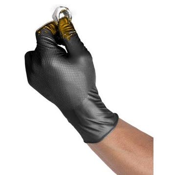 GrippIt Nitril Handschoen Zwart Maat XL Doos 50st, Ophalen of Verzenden, Nieuw