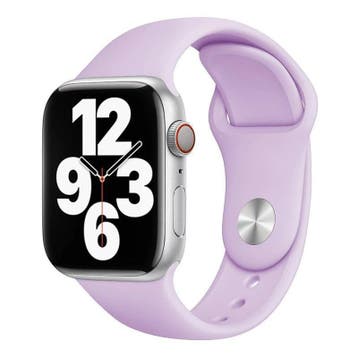 Apple Watch Siliconen Bandje Lichtpaars 49/46/45/44mm, Ophalen of Verzenden, Nieuw