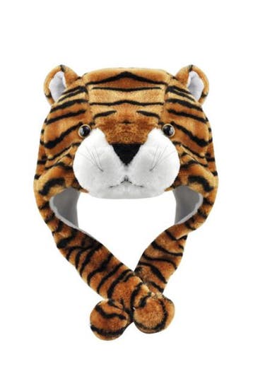 KIMU® Muts Flappen Tijger Laplander met Oortjes Bruin Panter, Ophalen of Verzenden, Nieuw