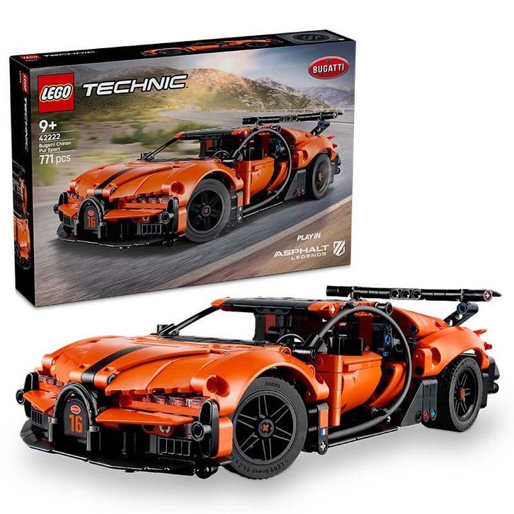 LEGO Technic - Bugatti Chiron Pur Sport Hyper Car 42222, Kinderen en Baby's, Speelgoed | Duplo en Lego, Ophalen of Verzenden