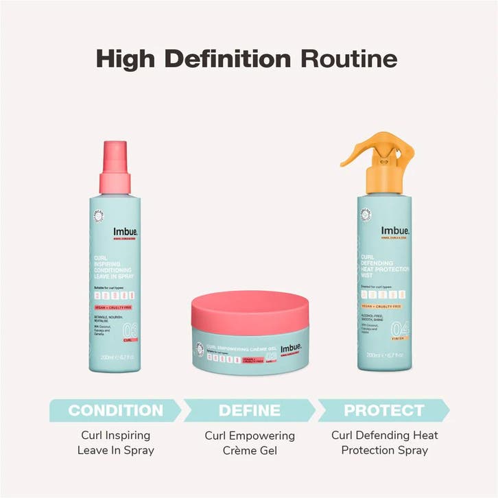 Imbue Curl Defending Heat Protection Mist - 200ml, Sieraden, Tassen en Uiterlijk, Uiterlijk | Haarverzorging, Gel, Wax, Haarlak of Mousse