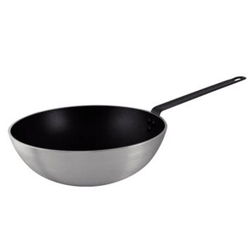 wok Platte bodem | 30 cm Ø, Verzenden