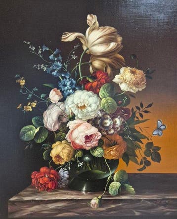 Hans Graß (1935-2014) - Blumenstillleben