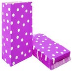 Fako Bijoux - 24 Paarse Uitdeelzakjes Met Stippen -, Verzenden, Nieuw
