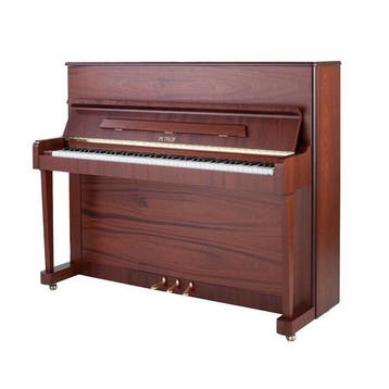 Petrof P 118 P1 M messing piano, Nieuw, Bruin, Piano