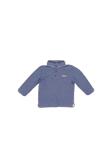 Boss Polo Jongens in maat 74 Blauw, Verzenden, Zo goed als nieuw, Boss, Jongen of Meisje
