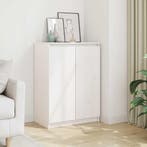 Opbergmeubel massief grenen wit | retourdeal 77% korting, Huis en Inrichting, Kasten | Dressoirs, Met plank(en), Gebruikt, Minimalistisch