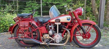 NSU - OSL 351 - Watsonian Sidecar - 1937, Motoren