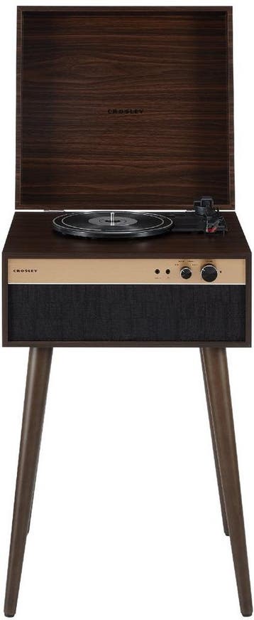 Crosley Jasper - Walnoot - Bluetooth platenspeler, Verzenden, Nieuw
