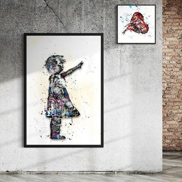 Moabit - The Balloon Girl & Banksy X Reimagined
