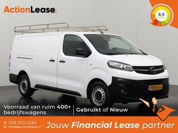 Opel Vivaro Bestelbus L3 H1 2021 Diesel Handgeschakeld, Vivaro, Zwart, Wit, Nieuw
