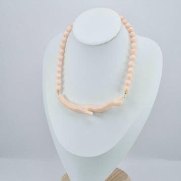 Koraal - Zilver, Verguld - Halsketting - CORALLO ROSATO