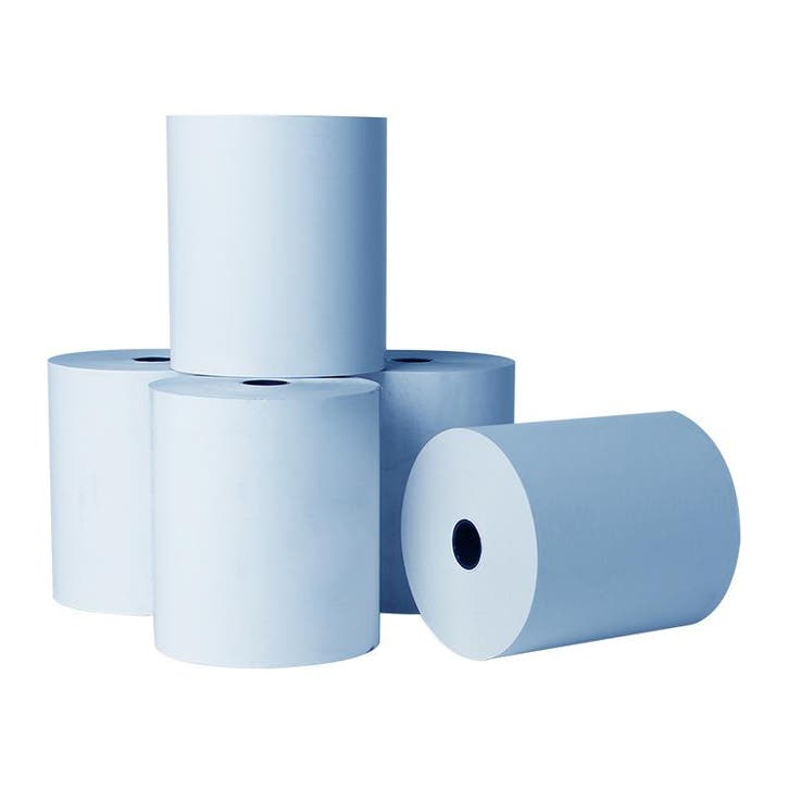 Kassarollen houtvrij BLAUW 76x70x12mm 50rl/ds, Zakelijke goederen, Kantoor en Winkelinrichting | Kassa's en Betaalsystemen